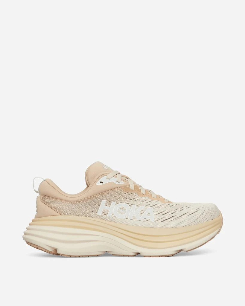 商品Hoka One One|WMNS Bondi 8 Sneakers Eggnog / Shifting Sand,价格¥1180,第2张图片详细描述