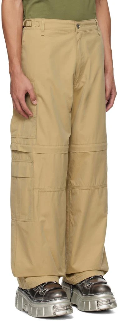 商品VTMNTS|Beige Convertible Trousers,价格¥10311,第2张图片详细描述