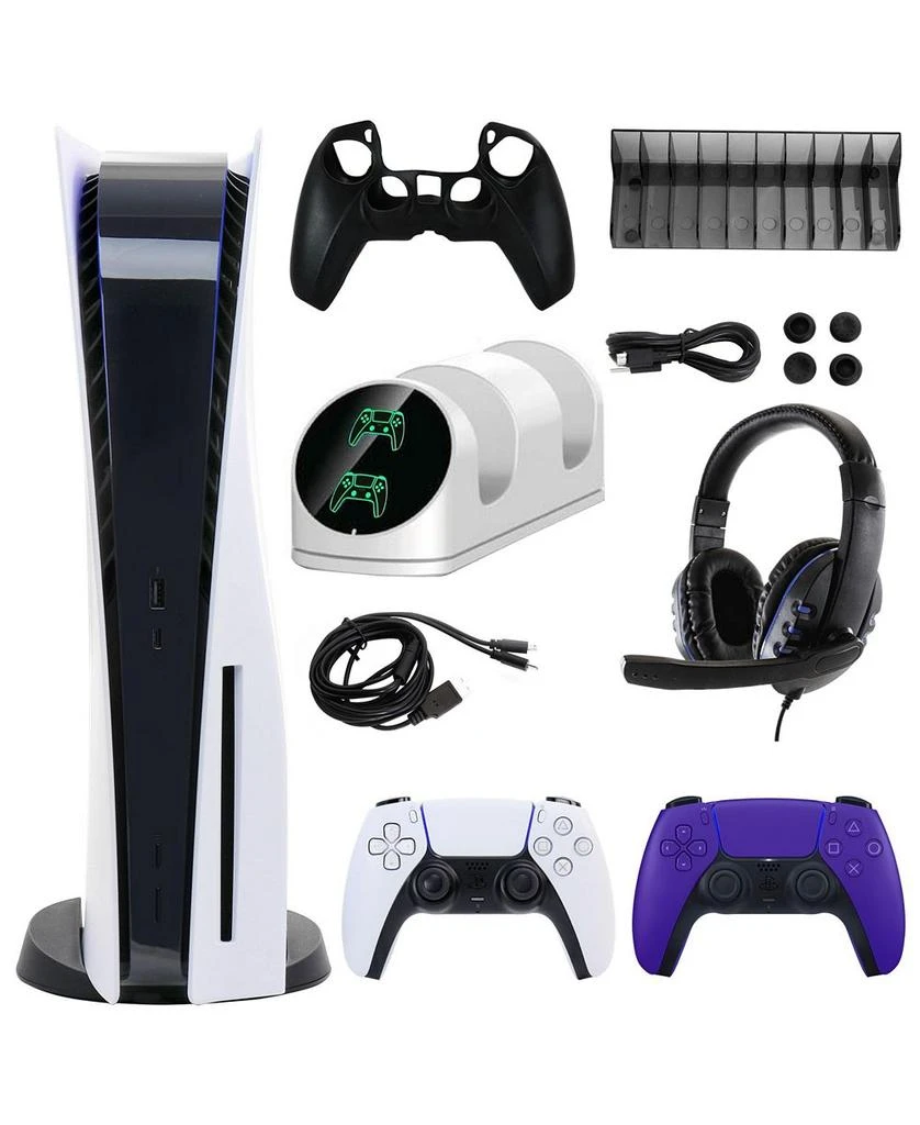 商品SONY|PS5 Core with Extra Purple Dualsense Controller and Accessories Kit,价格¥5455,第1张图片