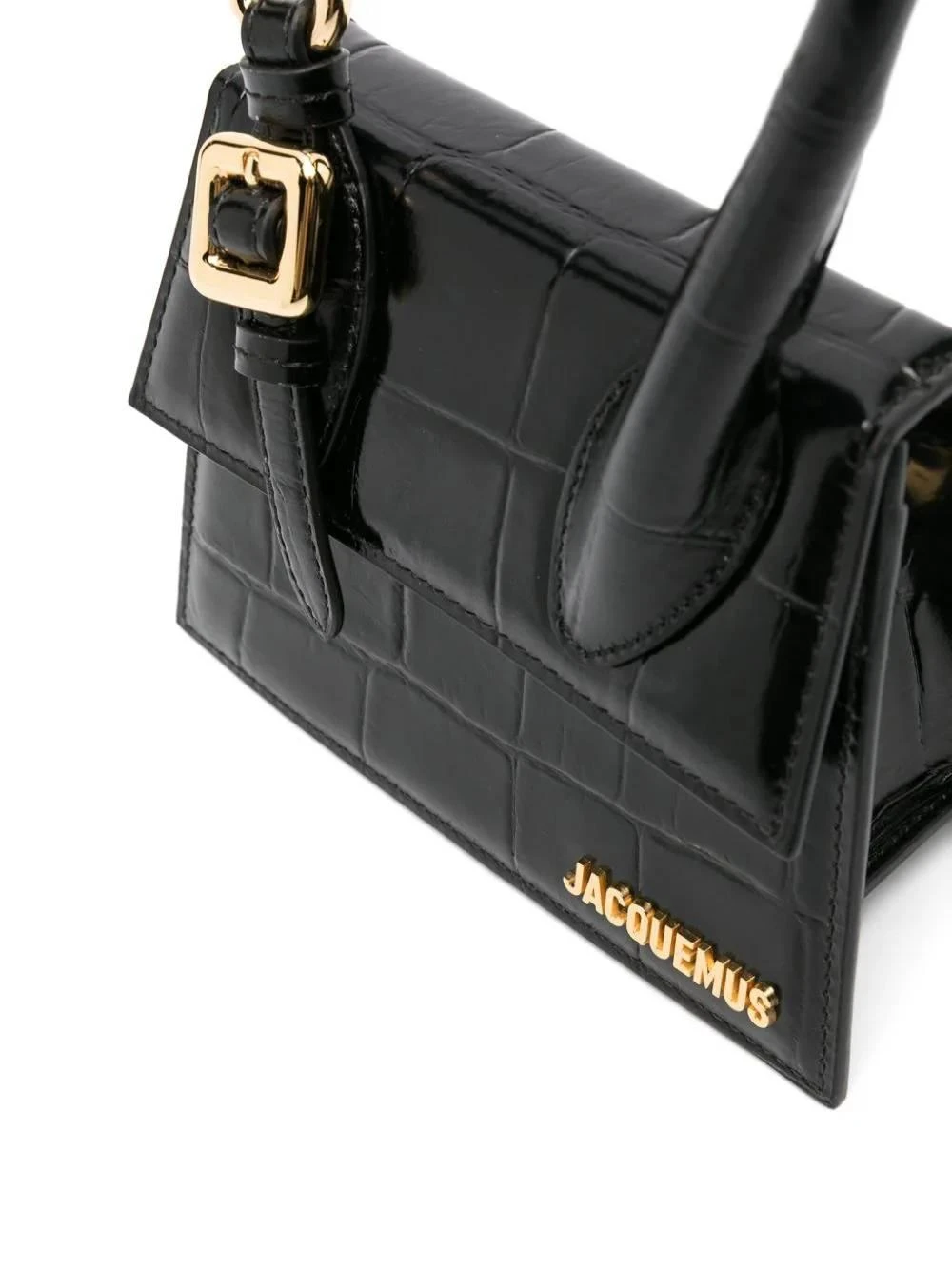 商品【商品预售7天发货】 Jacquemus|Jacquemus 女士斜挎包 233BA3273164990 黑色,价格¥6777,第4张图片详细描述