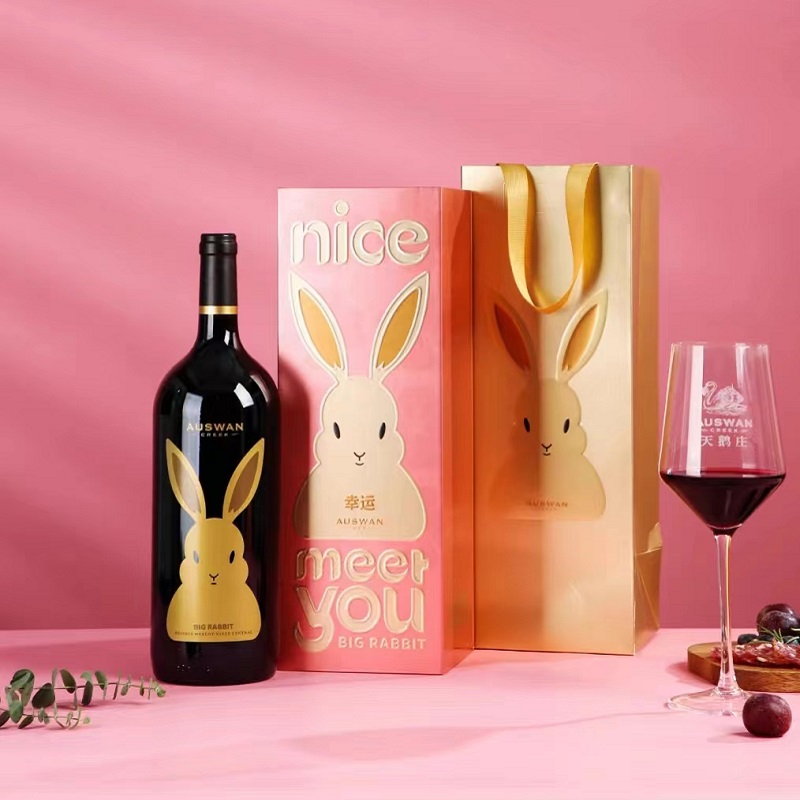 兔年生肖酒1.5升大瓶单支礼盒装商品第6张图片规格展示