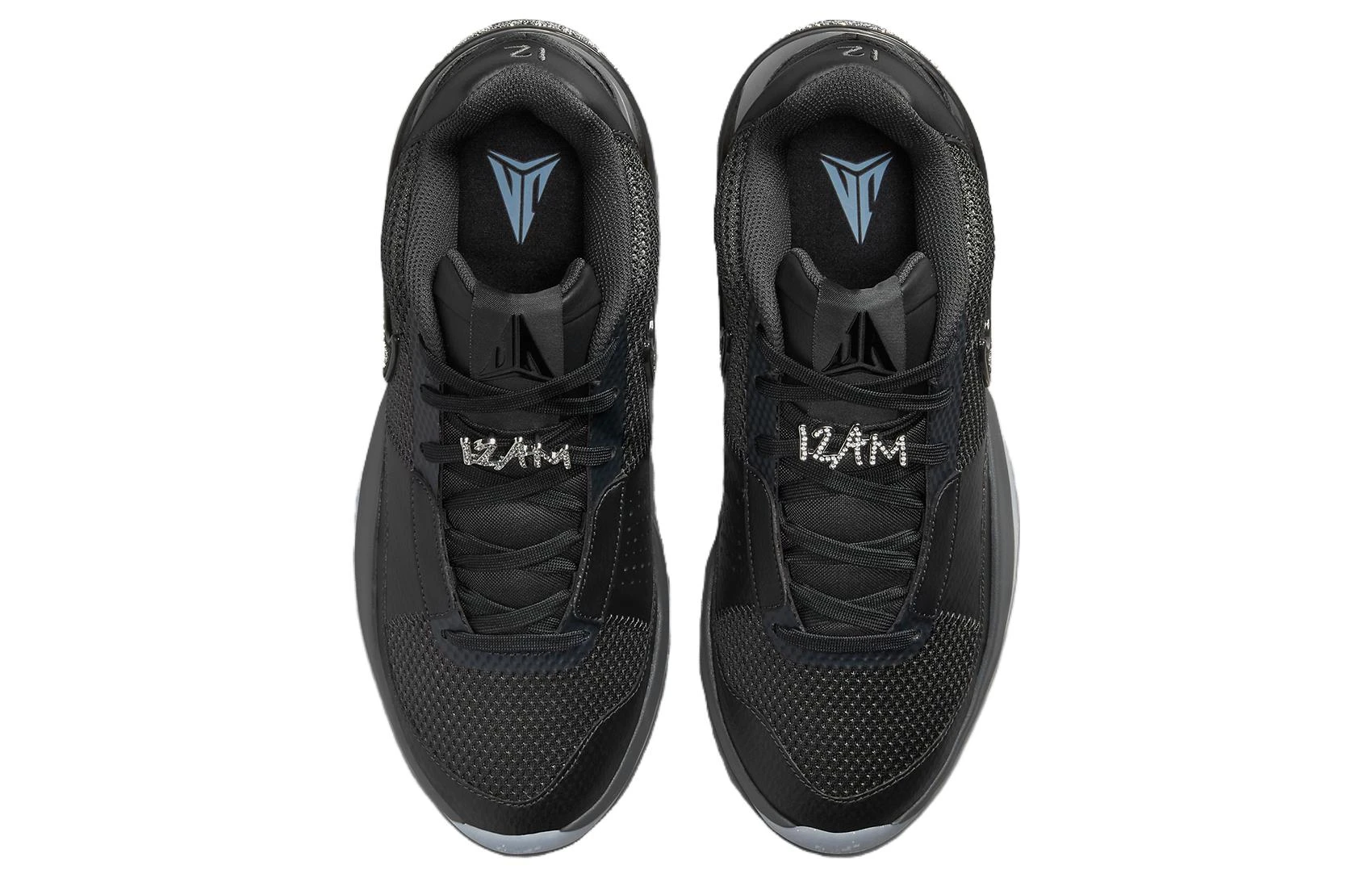 商品[国内直发] NIKE|Ja 1 莫兰特1代 \"12 AM\" 午夜 时尚百搭 防滑耐磨 低帮 实战篮球鞋 男女同款 黑色,价格¥6728,第5张图片详细描述