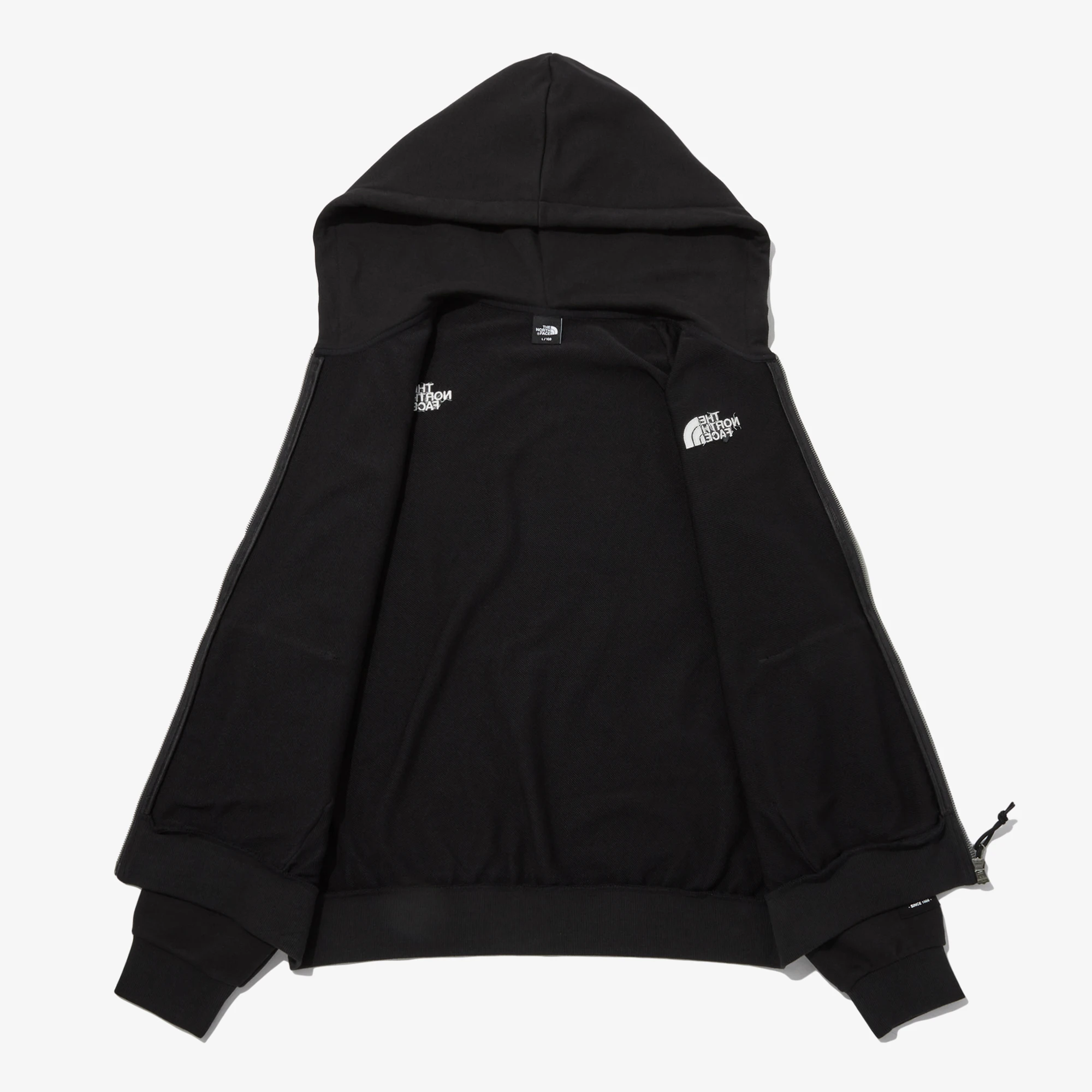 【Brilliant|北面特惠】北面Essentials 连帽拉链 ESSENTIAL HOOD ZIP UP BLACK NJ5JP80A 商品