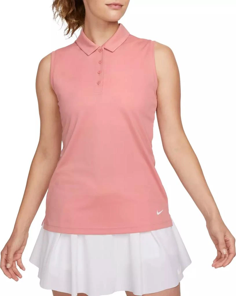 商品NIKE|Nike Women's Dri-Fit Victory Sleeveless Golf Polo,价格¥391,第1张图片详细描述
