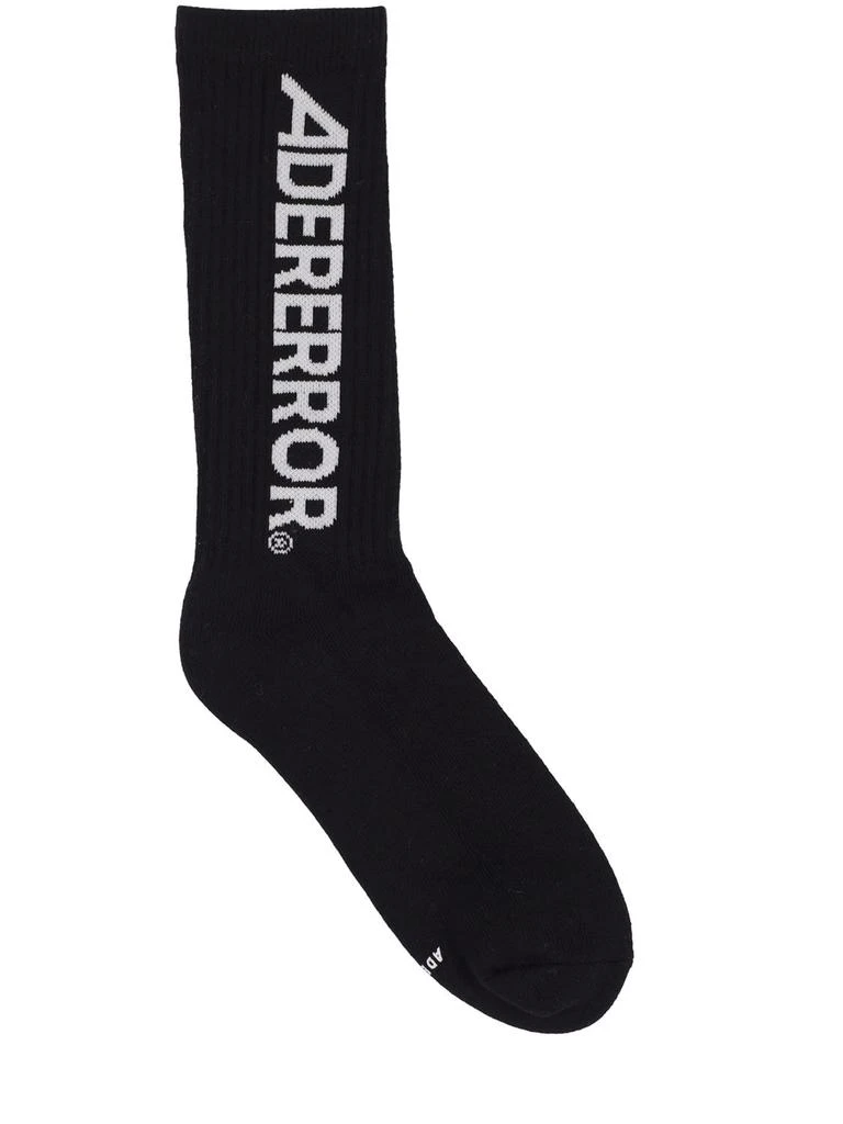 商品ADER error|Logo Intarsia Cotton Blend Socks,价格¥176,第1张图片