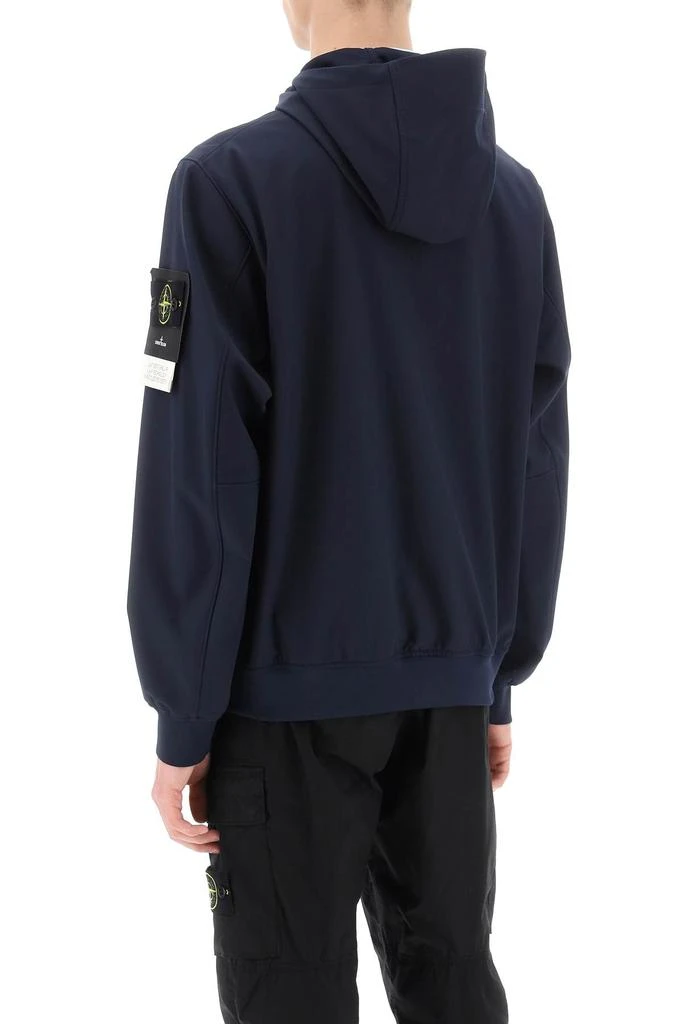 商品Stone Island|light soft shell-r hooded jacket,价格¥2624,第3张图片详细描述