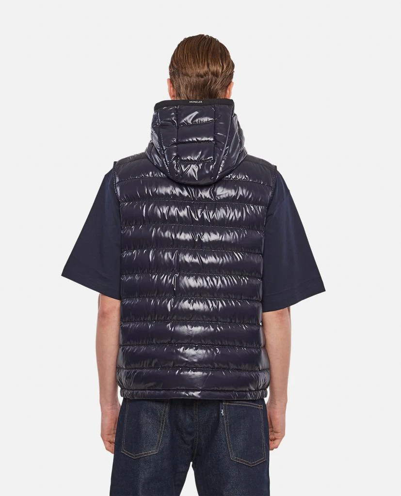 商品Moncler|'RAGOT' NYLON LAQUE' DOWN-FILLED VEST,价格¥7953,第3张图片详细描述
