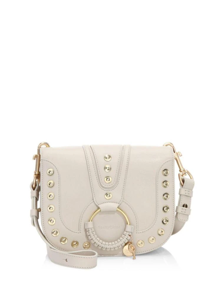 商品See by Chloé|Hana Studded Saddle Bag,价格¥2181,第1张图片