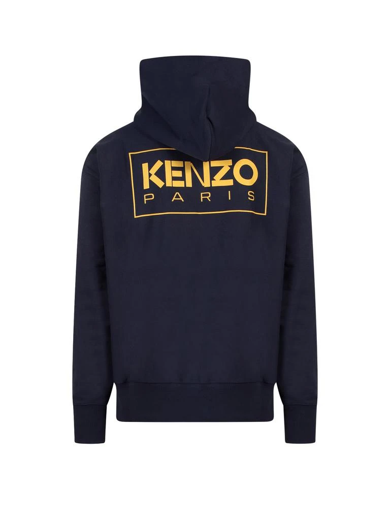 商品Kenzo|Kenzo Logo Printed Pouch Pocket Hoodie,价格¥2384,第2张图片详细描述