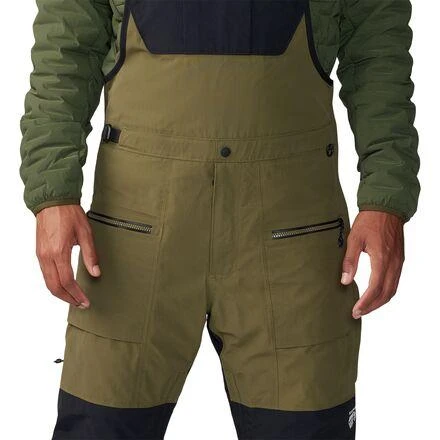 商品Mountain Hardwear|First Tracks Bib Pant - Men's,价格¥1493,第3张图片详细描述