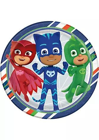 商品belk|Pj Masks 9 Inch Luncheon Plates 8Ct,价格¥54,第1张图片