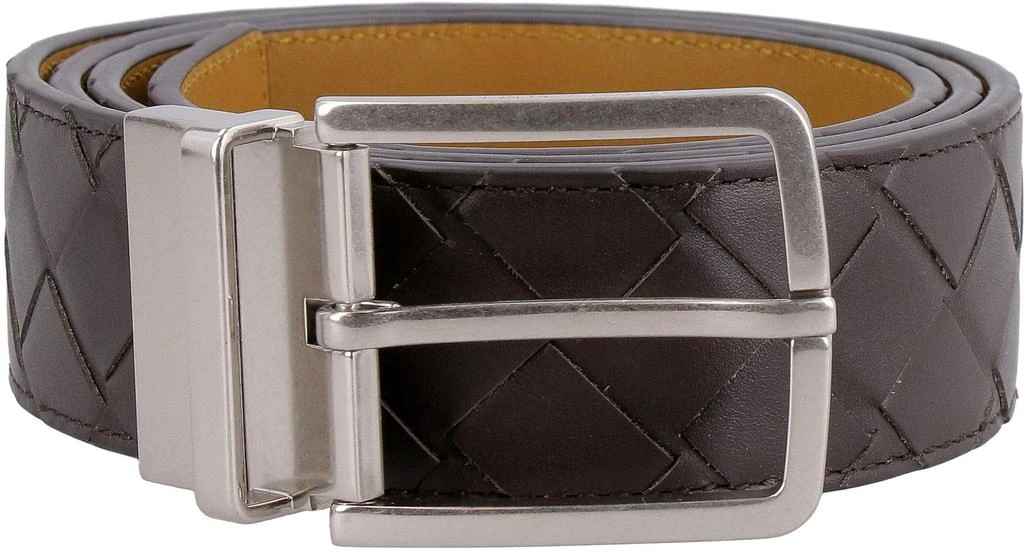 商品Bottega Veneta|Bottega Veneta Intrecciato Buckle Belt,价格¥3929,第1张图片