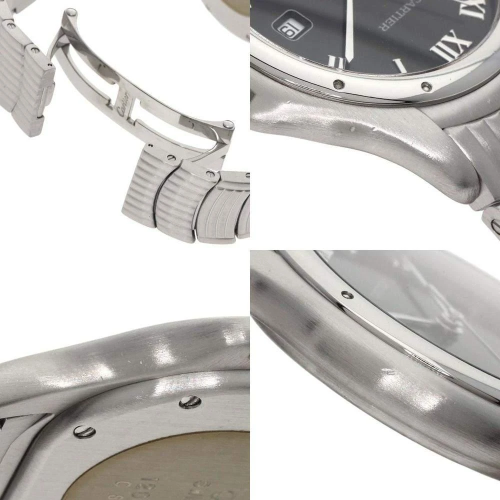Cartier Grey Stainless Steel Panthere Cougar Quartz Women's Wristwatch 33mm 商品
