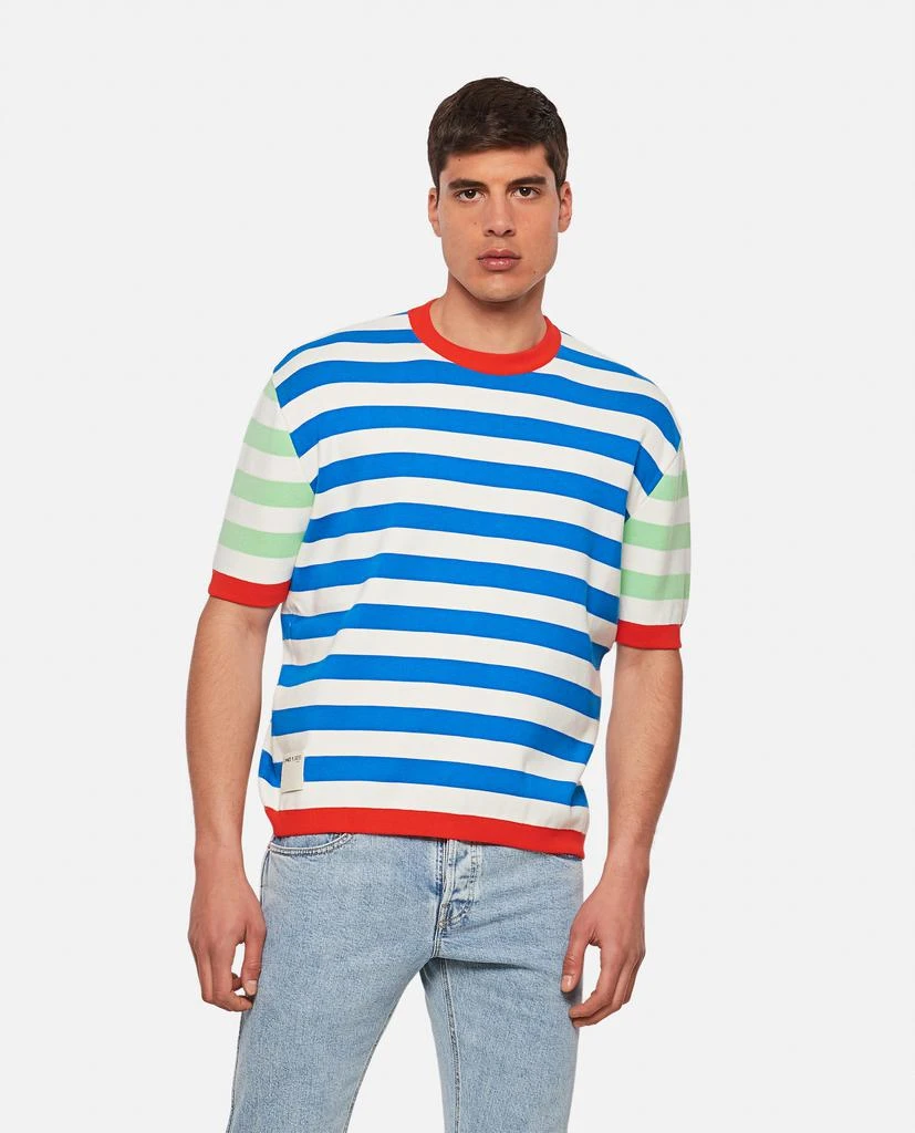 商品SUNNEI|Striped cotton T-shirt Sunnei x Biffi,价格¥1179,第1张图片