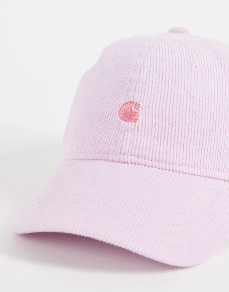 商品Carhartt|Carhartt WIP harlem cord cap in pink,价格¥318,第4张图片详细描述