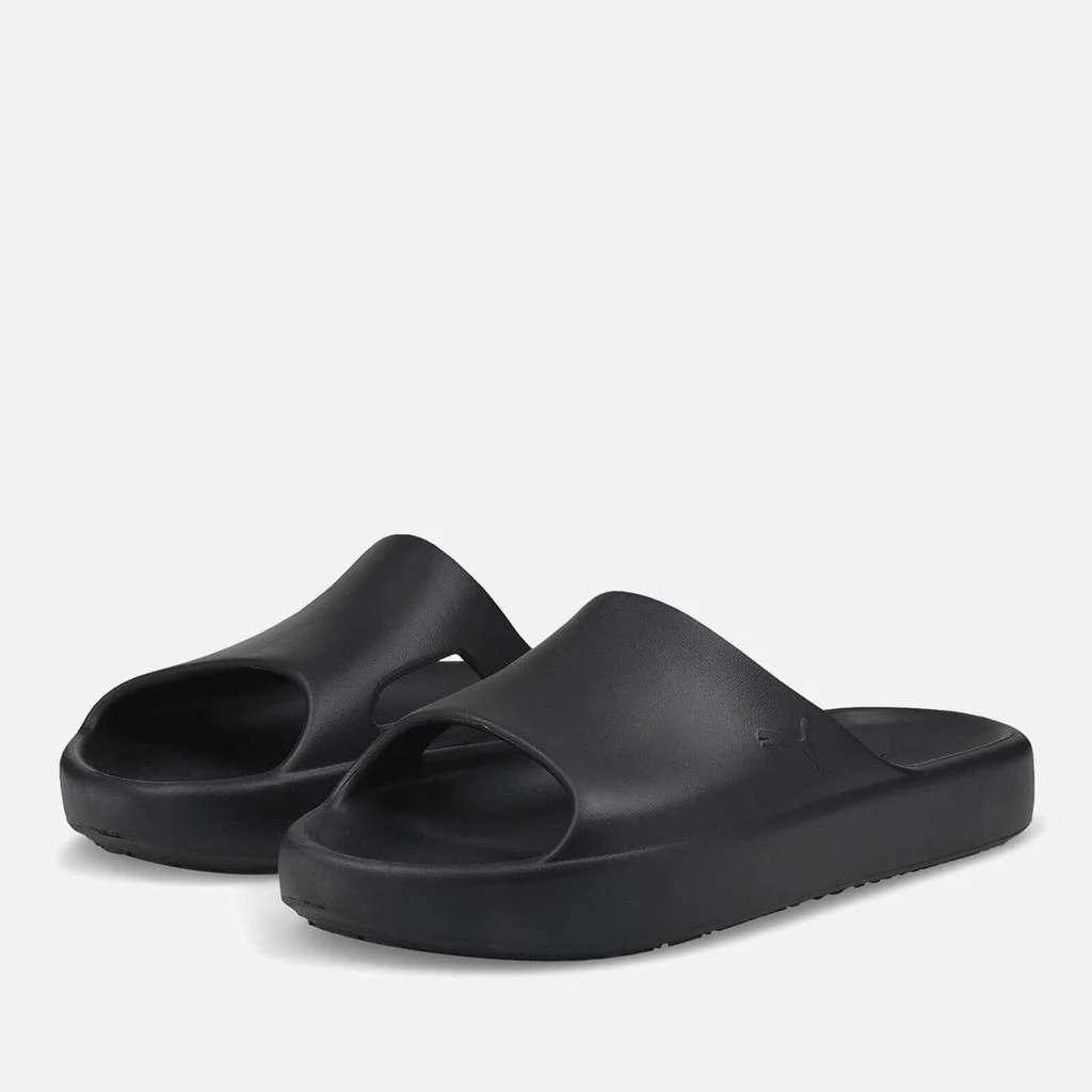 商品Puma|Puma's Shibui Cat Slide Sandals - Puma Black/Puma Black,价格¥146,第3张图片详细描述