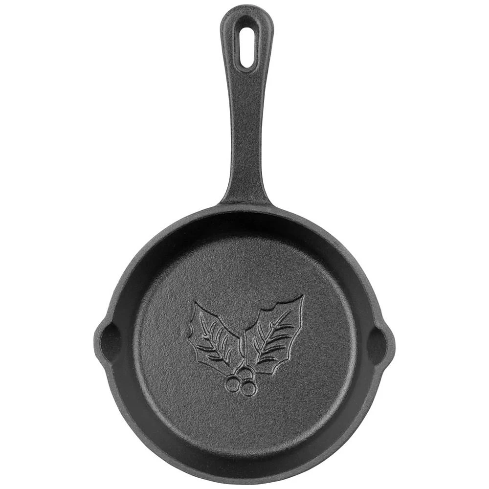 商品Martha Stewart|Mini Holly Cast Iron Pan, Created for Macy's,价格¥60,第1张图片