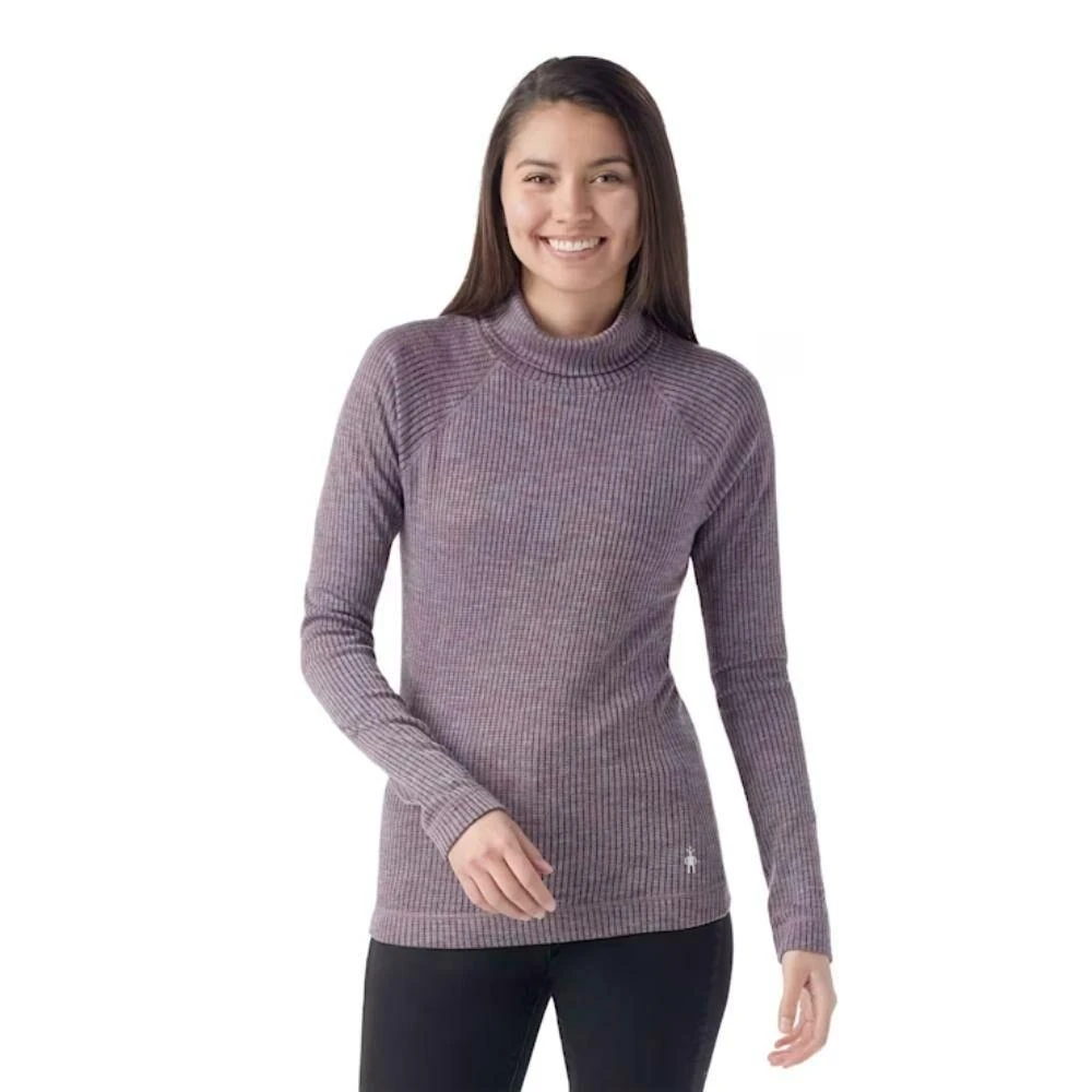 商品SmartWool|Women'S Thermal Merino Rib Turtleneck,价格¥642,第1张图片详细描述