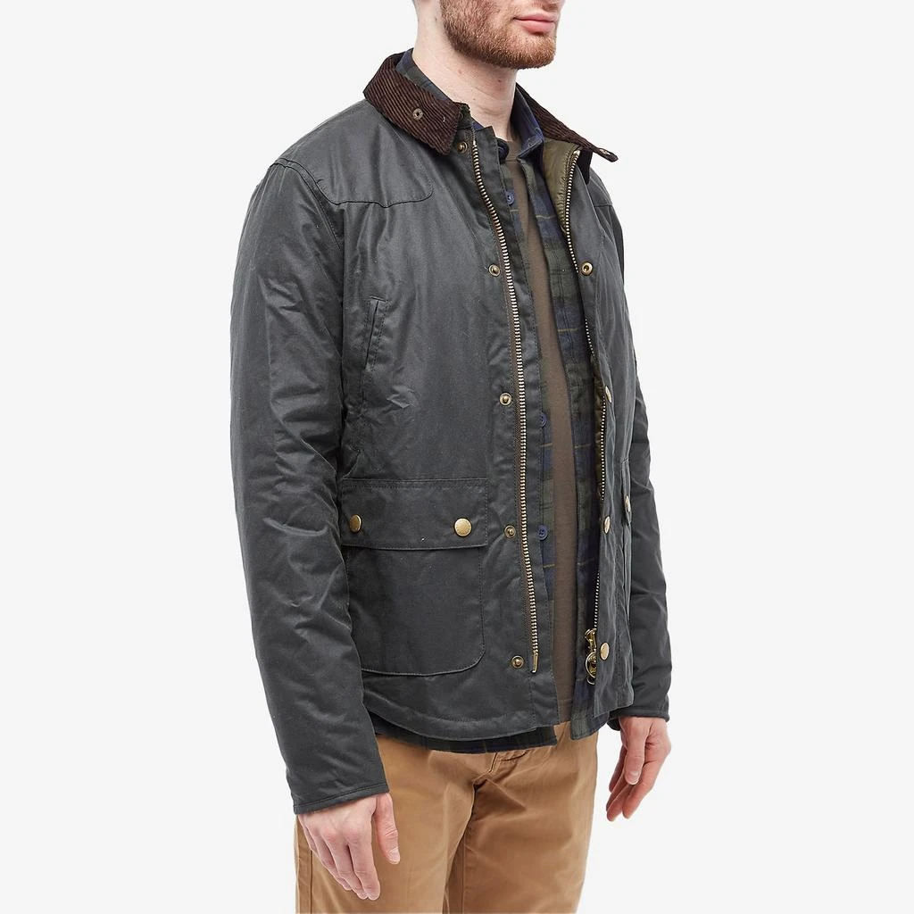 商品Barbour|Barbour Reelin Wax Jacket,价格¥2039,第2张图片详细描述