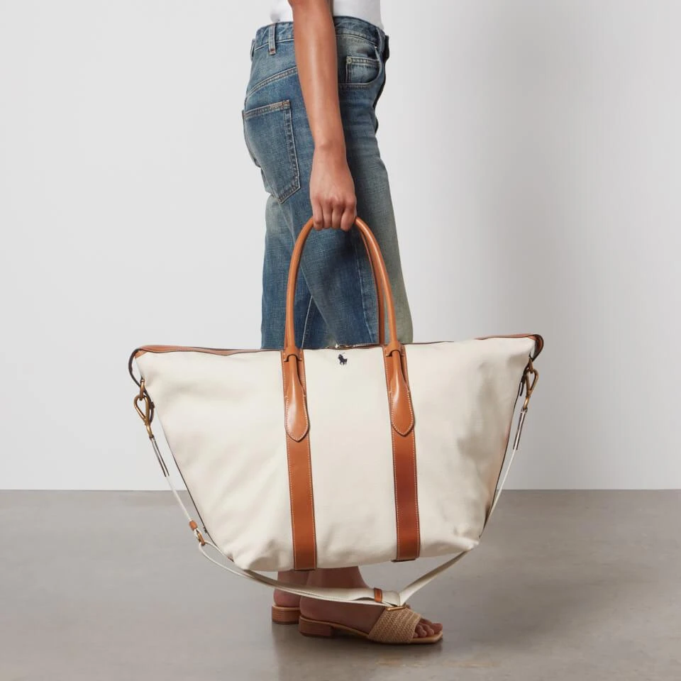 商品Ralph Lauren|Polo Ralph Lauren Bellport Cotton-Canvas Weekend Bag,价格¥2993,第2张图片详细描述