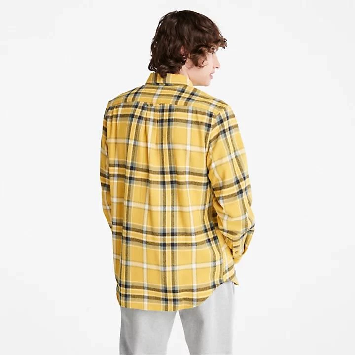 商品Timberland|Heavy Flannel Check Shirt for Men in Yellow,价格¥698,第2张图片详细描述