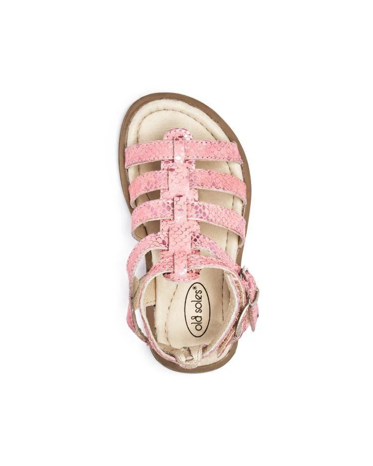 商品Old Soles|女孩(幼儿)Girls' Tall Gladiator Metallic Python-Print Sandals - Walker, Toddler,价格¥231,第2张图片详细描述