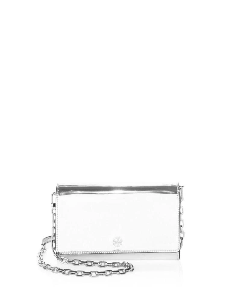 商品Tory Burch|Tory Burch - Robinson Patent Chain Wallet,价格¥1565,第1张图片