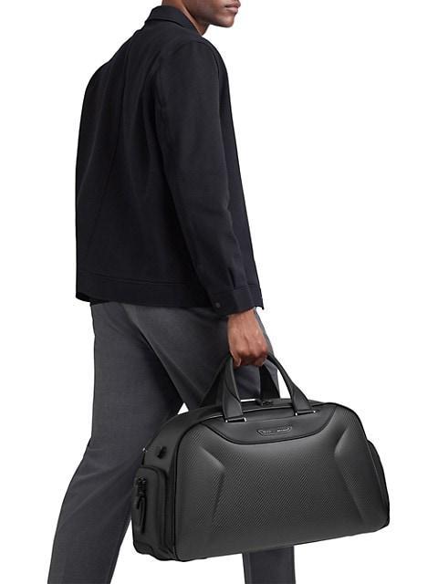 商品Tumi|Quantum Leather-Paneled Duffel Bag,价格¥14631,第6张图片详细描述