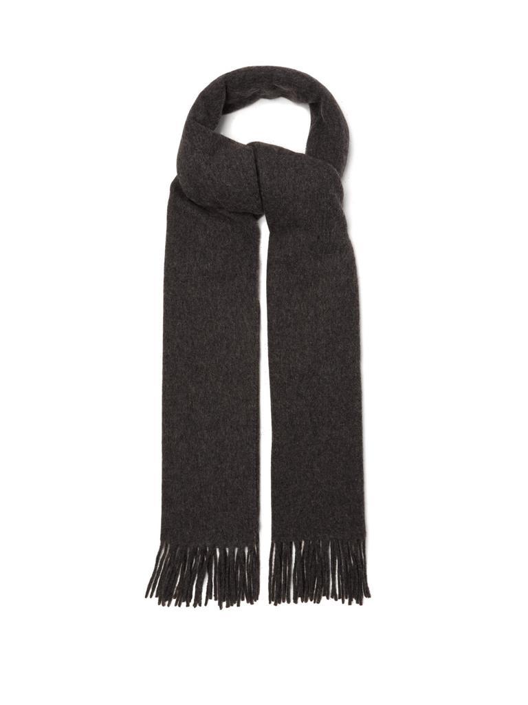 商品Totême|Fringed felted-wool scarf,价格¥1316,第1张图片