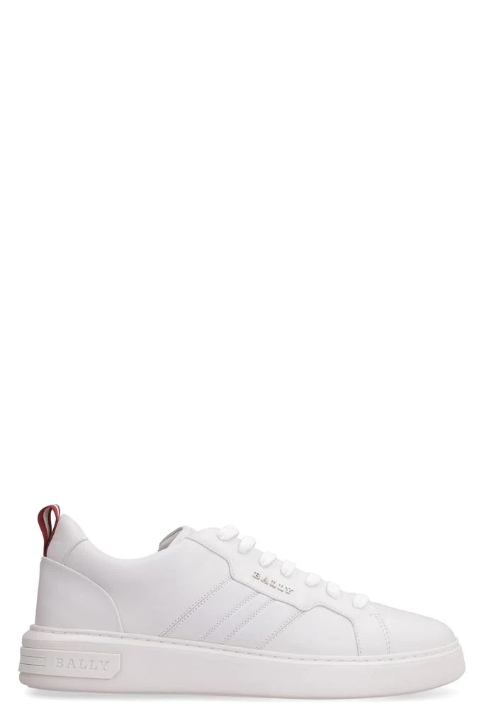 商品Bally|Bally Maxim Leather Low-top Sneakers,价格¥2785,第1张图片