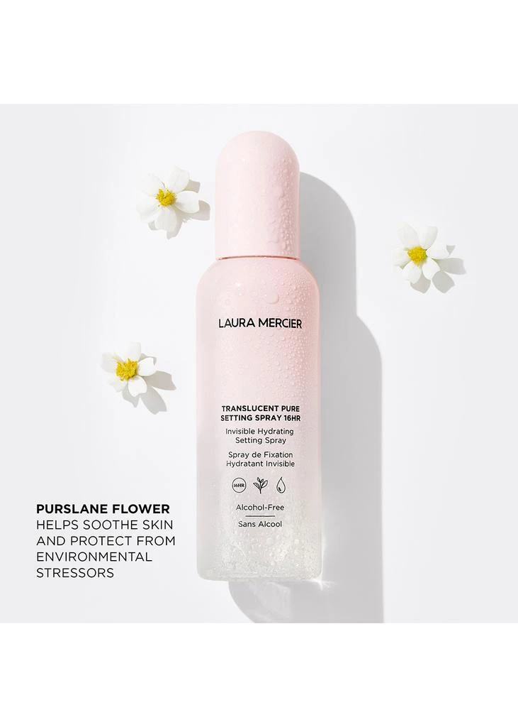 商品Laura Mercier|Translucent Pure Setting Spray 16HR 100ml,价格¥351,第3张图片详细描述