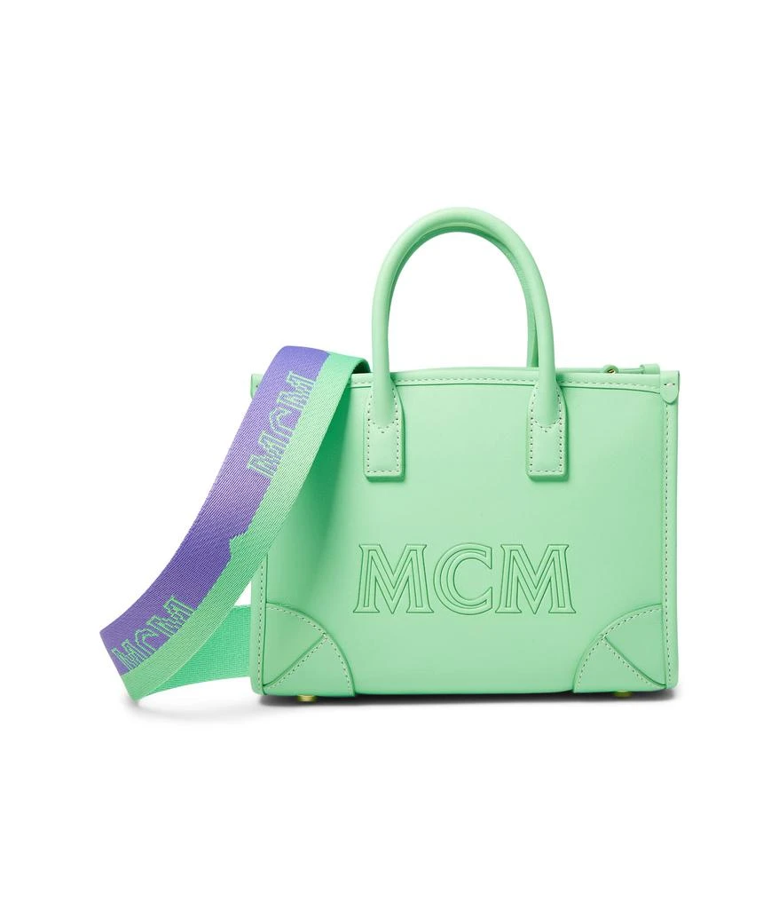 商品MCM|Leather Tote Mini,价格¥7078,第1张图片