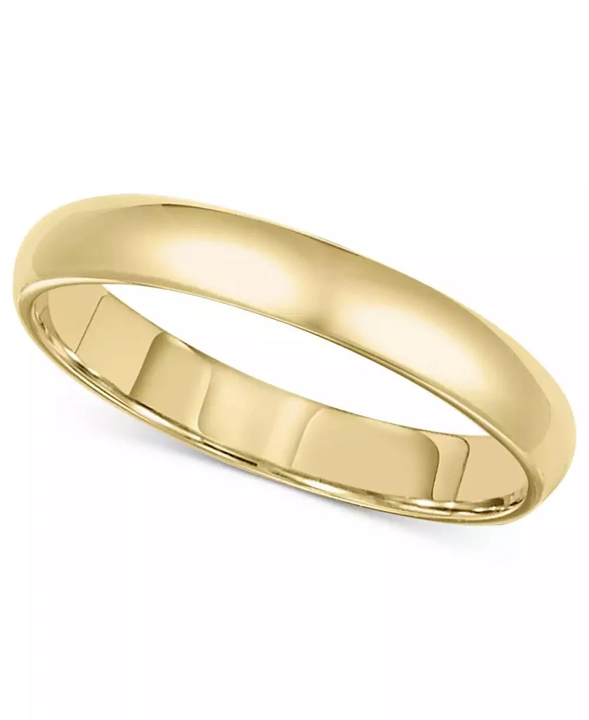 商品Macy's|14k Gold 3mm Wedding Band,价格¥7328,第1张图片