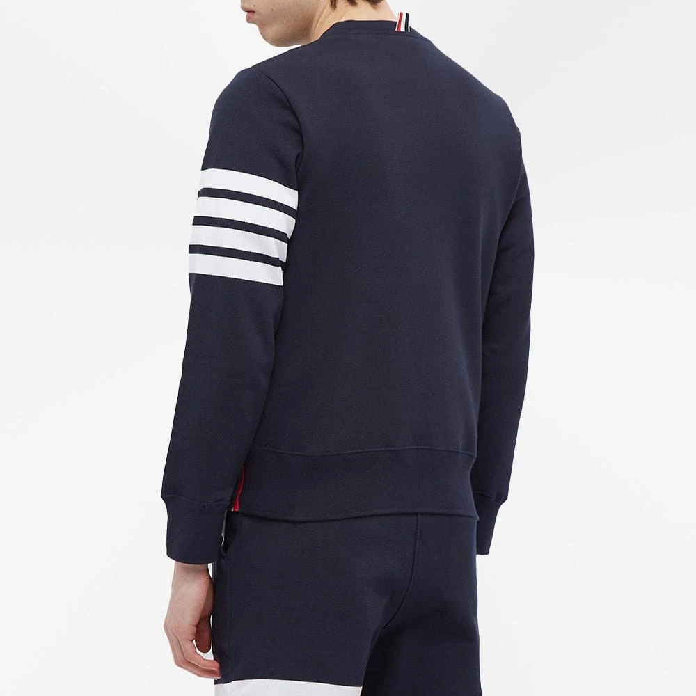 商品Thom Browne|Thom Browne Engineered Stripe Crew Sweat,价格¥4420,第5张图片详细描述