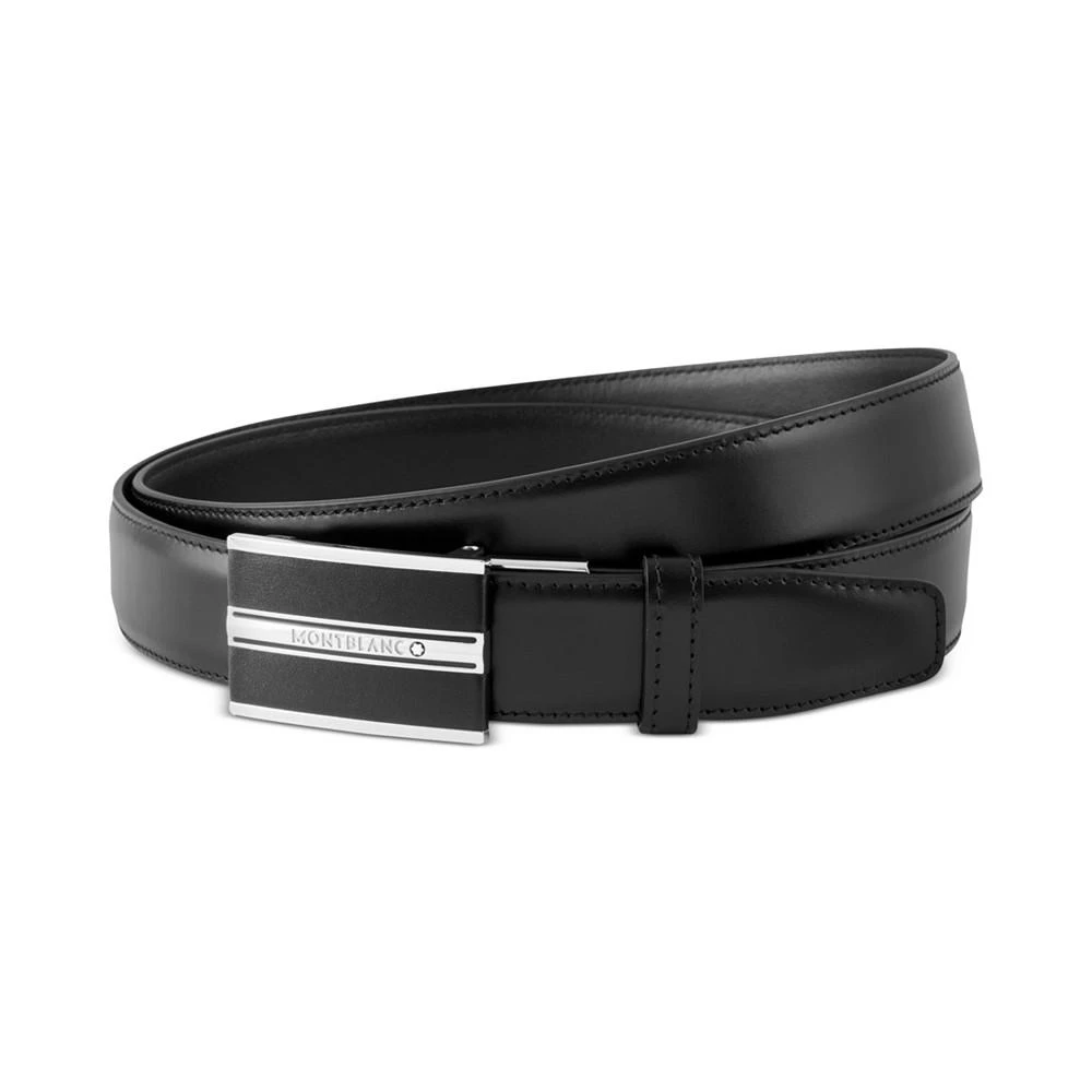 商品MontBlanc|Men's Leather Belt,价格¥3339,第1张图片