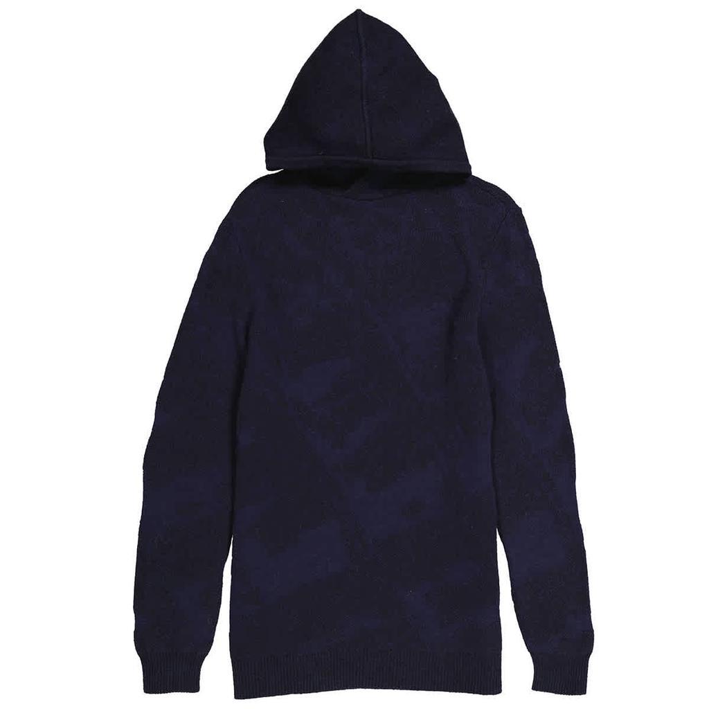 商品Emporio Armani|Mens Virgin Wool Knit Hooded Sweatshirt,价格¥1623,第1张图片
