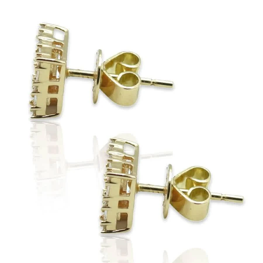 商品Tresorra|18K Yellow Gold Diamond Stud Earrings,价格¥5829,第2张图片详细描述