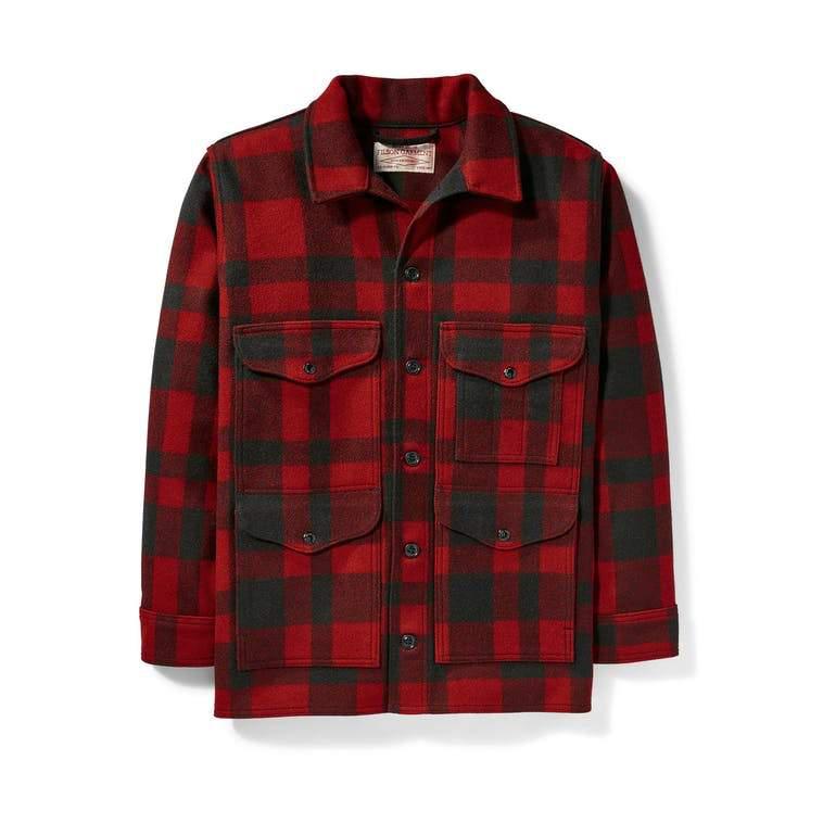 Filson Mackinaw Cruiser - Black/Red商品第1张图片规格展示