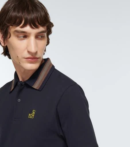 商品Loewe|Anagram cotton polo shirt,价格¥3045,第5张图片详细描述