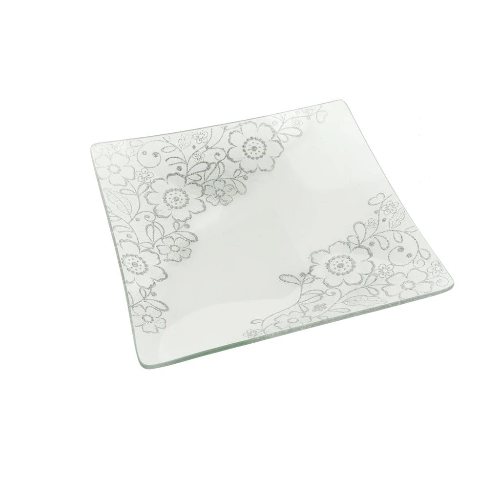 商品Classic Touch Decor|Set of 4 Square Plates,价格¥648,第1张图片