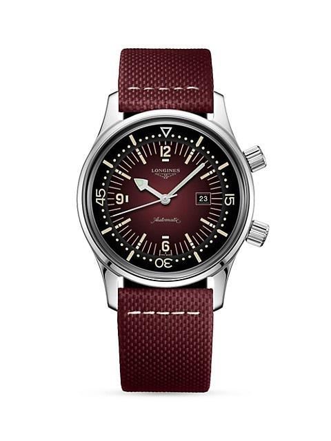 商品Longines|Legend Diver 36MM Stainless Steel Automatic Timepiece,价格¥17677,第1张图片