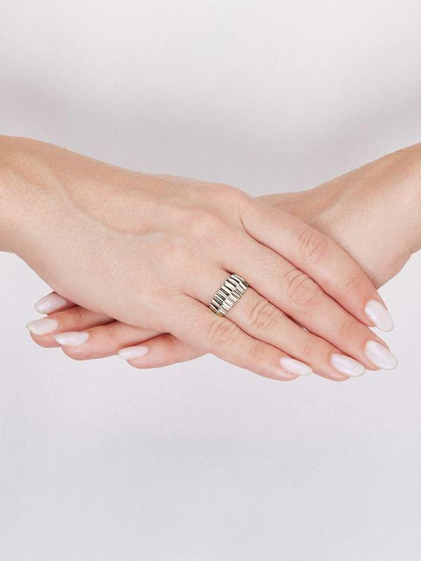 商品Saks Fifth Avenue|14K Yellow Gold Wavy Dome Ring,价格¥4157,第4张图片详细描述
