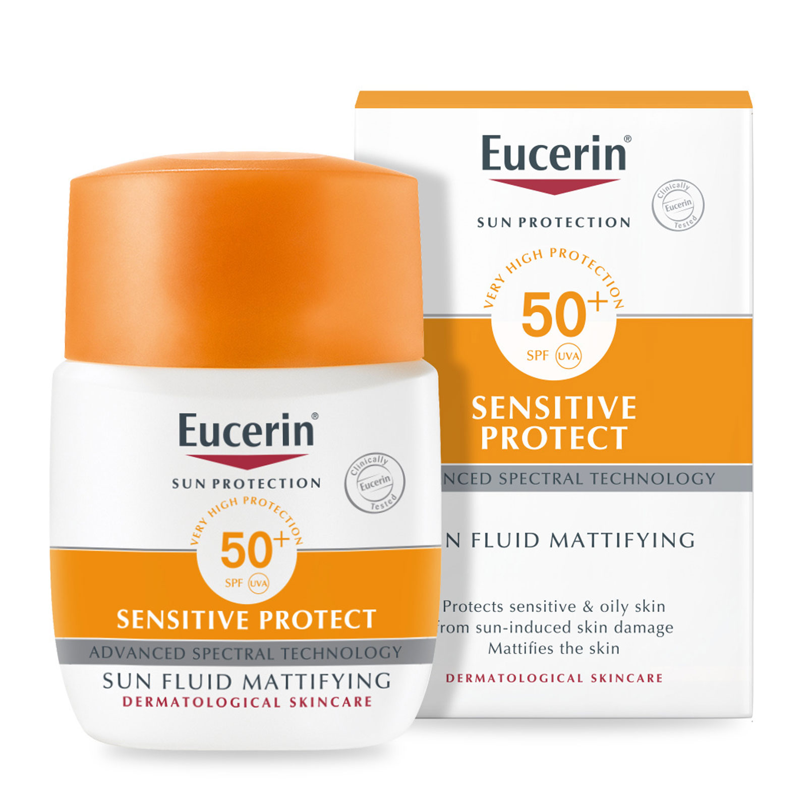 Eucerin 优色林 水润清爽面部防晒乳液 SPF50+ 50ml商品第2张图片规格展示