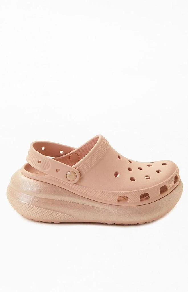 商品Crocs|Women's Classic Crush Shimmer Clogs,价格¥266,第1张图片