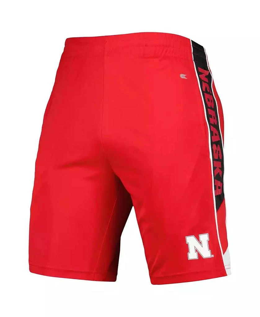 商品Colosseum|Men's Scarlet Nebraska Huskers Pool Time Shorts,价格¥263,第3张图片详细描述