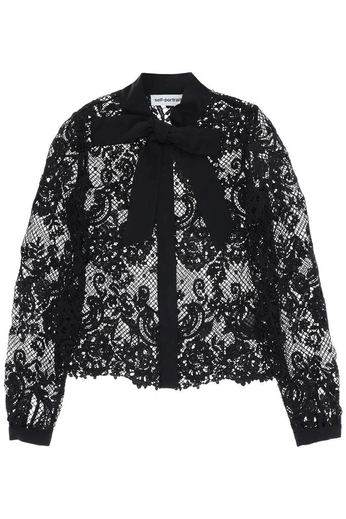 商品Self Portrait|floral lace shirt,价格¥895,第1张图片