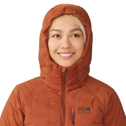 商品Mountain Hardwear|Stretchdown Hooded Jacket - Women's,价格¥1116,第4张图片详细描述