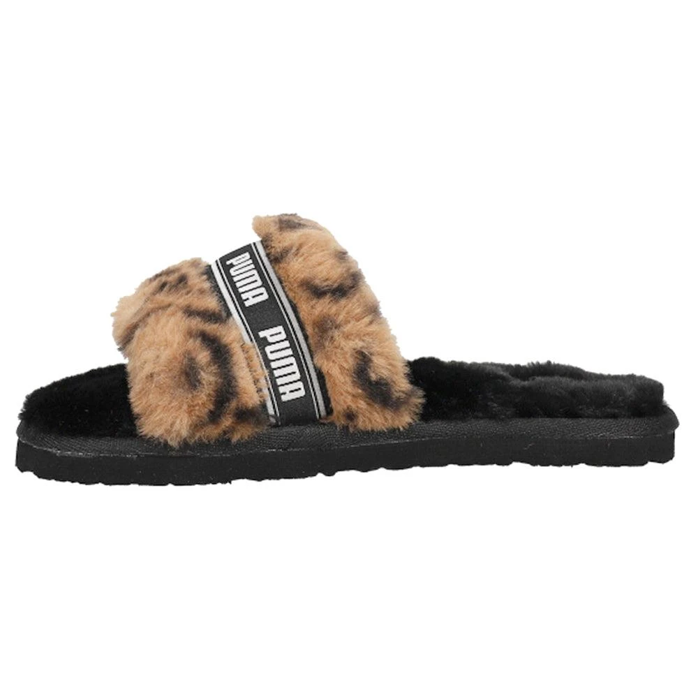 商品Puma|Fluff Cheetah Slide Sandal (Little Kid-Big Kid),价格¥112,第3张图片详细描述