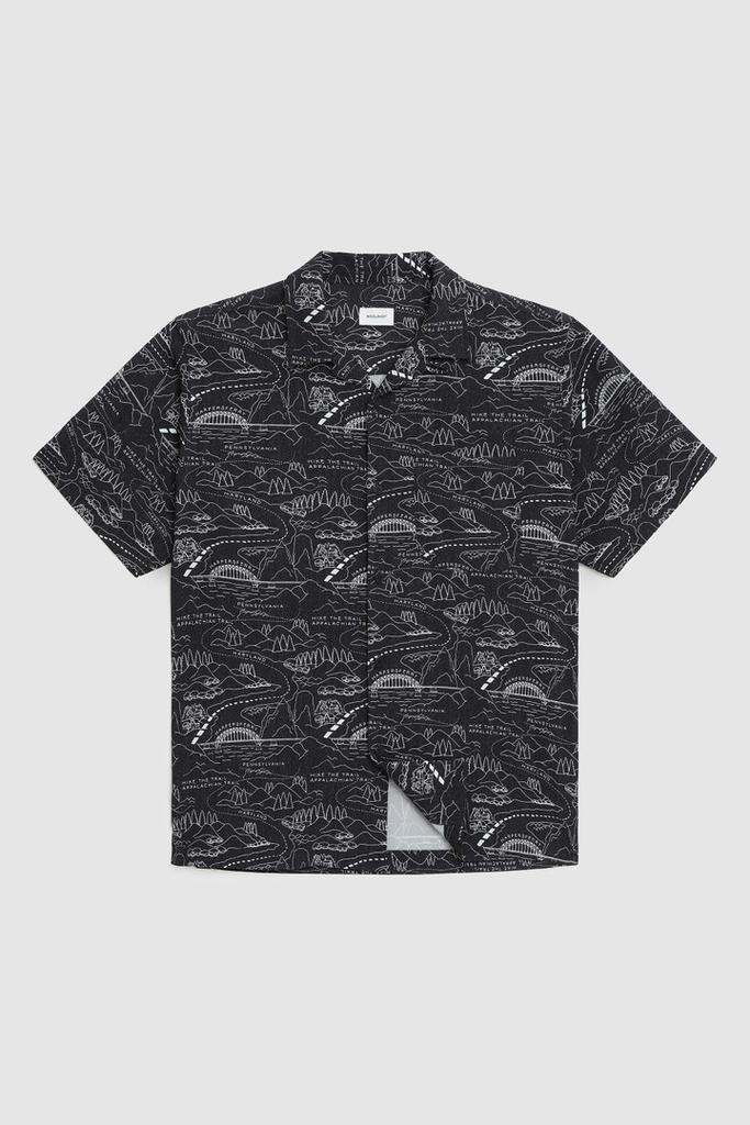 Tencel Shirt with Trail Pattern商品第6张图片规格展示