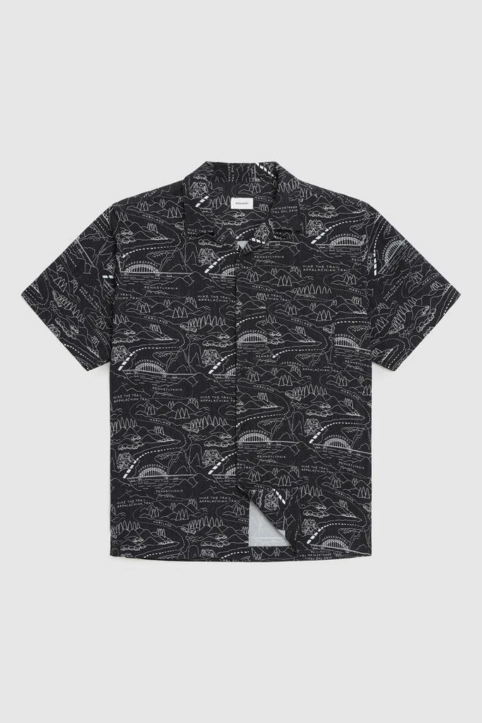 Tencel Shirt with Trail Pattern 商品